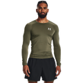 Under Armour HeatGear Armour Comp L/S T-Shirt - Under Armour Marine Od Green/White
