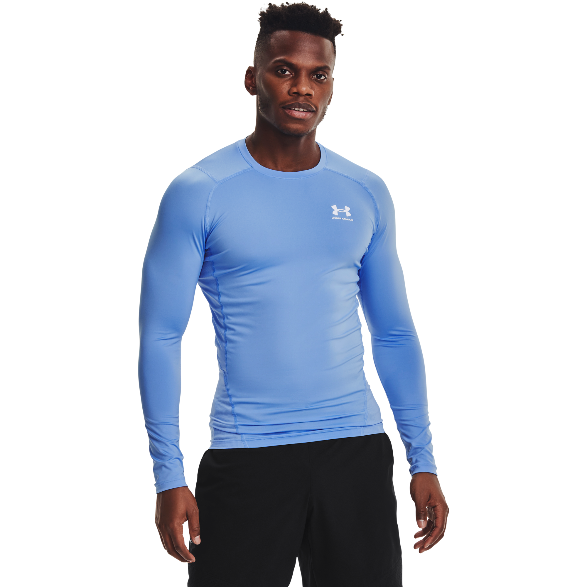 Under Armour GK 1st 水色 シャツ Under Armour HeatGear Armour Comp L/S T-Shirt - Men's | Foot Locker