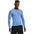 Under Armour HeatGear Armour Comp L/S T-Shirt - Under Armour Carolina Blue/White