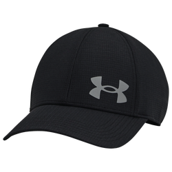 Men's - Under Armour Isochill Armourvent Flex Cap - Pitch Gray/Black