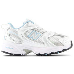 Girls' Toddler - New Balance 530  - White/Blue/Silver