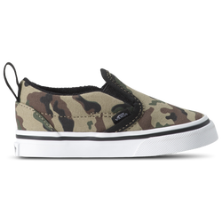 Boys' Toddler - Vans Slip On Camo  - Green/Black