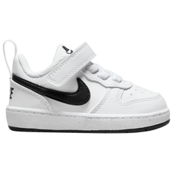 Boys' Toddler - Nike Court Borough Low Recraft  - White/Black