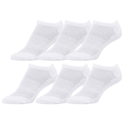 Boys' Grade School - CSG Youth 6 Pack No Show Socks  - White