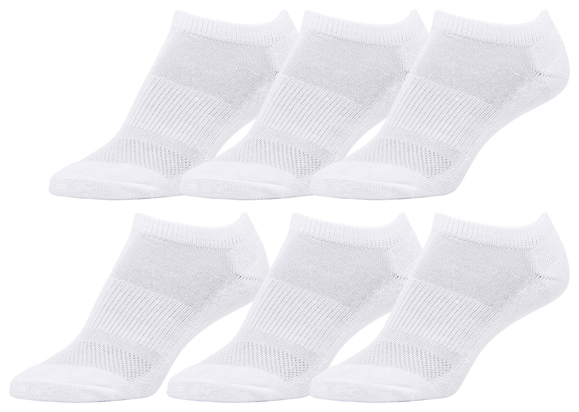 CSG Youth 6 Pack No Show Socks