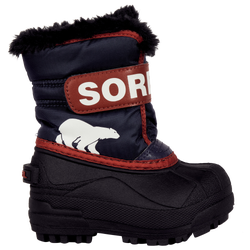 Boys' Toddler - Sorel Snow Commander  - Red/Navy