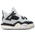 Jordan Retro 4 - Garçons, bambin Gris/Or/Noir