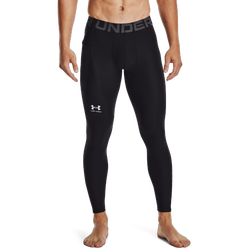 Men's - Under Armour HG Armour 2.0 Compression Tights - White/Black