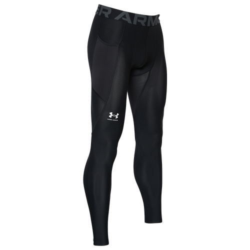 

Under Armour Mens Under Armour HG Armour 2.0 Compression Tights - Mens Black/White Size XXL