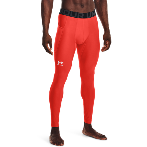 Under Armour HG Armour 2.0 Compression Tights - Under Armour Dark Orange/White