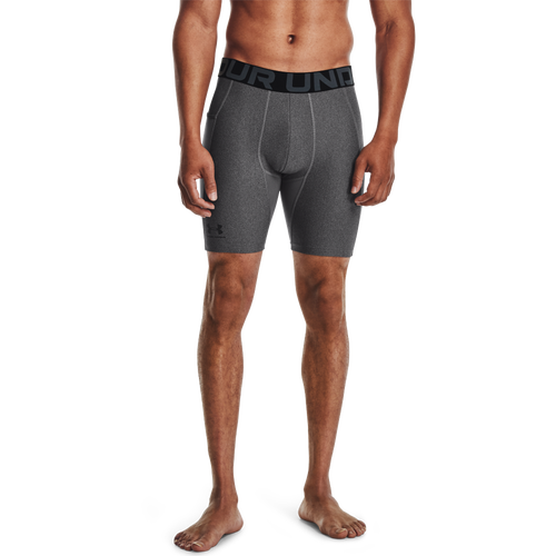 

Under Armour Mens Under Armour HG Armour 2.0 6" Compression Shorts - Mens Carbon Heather/Black Size 3XL