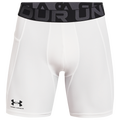Under Armour HG Armour 2.0 6" Compression Shorts - Under Armour White/Black