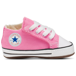 Girls' Infant - Converse All Star Crib Sneaker  - Pink/Natural Ivory/White