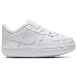 Boys' Infant - Nike Air Force One Crib  - White/White