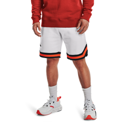 Men's - Under Armour Rival Fleece Amp Shorts - Halo Gray/Black