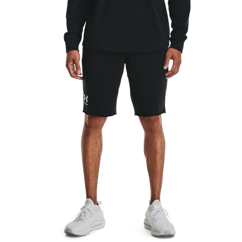 Under Armour Mens  Rival Fleece Shorts In Black