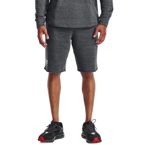 

Under Armour Mens Under Armour Rival Fleece Shorts - Mens Gray Size XL