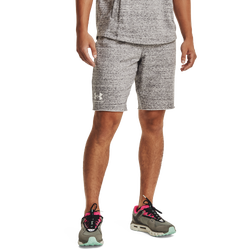 Men's - Under Armour Rival Fleece Shorts - White