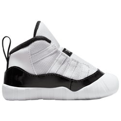 Boys' Infant - Jordan Retro 11 Crib Bootie - White/Black/Metallic Gold