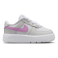 Girls' Toddler - Nike Air Force 1 Low Lace  - Pink/Beige/White