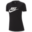 Nike Essential Icon Futura T-Shirt - Women's Black/White