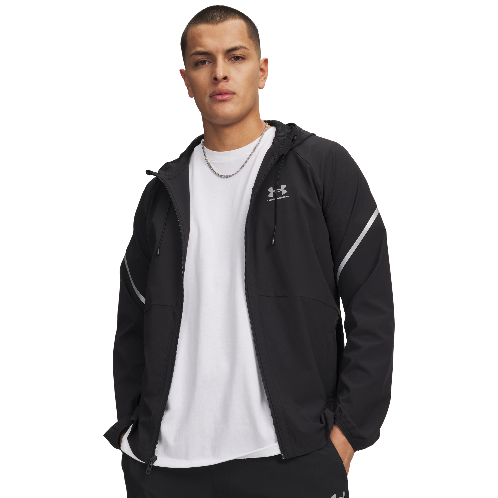 Under Armour Vibe Woven Reflective Jacket - Men's | Champs Sports