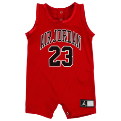 Girls' Infant - Jordan 23 Jersey Romper - Red/Red