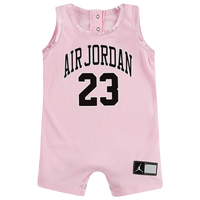 Pink/Black- Jrdn Ing 23 Jrsy Romper-pk