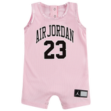 Pink/Black - Jrdn Ing 23 Jrsy Romper-pk