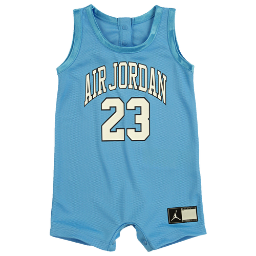 

Jordan Boys Jordan 23 Jersey Romper - Boys' Infant University Blue/White Size 12MO