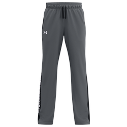 Boys' Grade School - Under Armour Brawler 2.0 Pants - Pitch Gray/Black/White