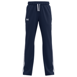 Boys' Grade School - Under Armour Brawler 2.0 Pants - White/Academy/Mod Grey