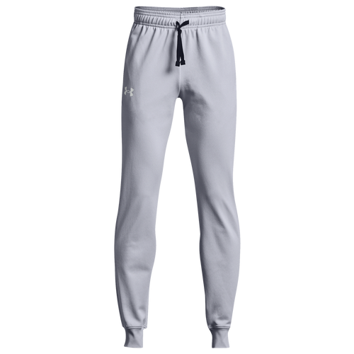 

Under Armour Boys Under Armour Brawler Joggers - Boys' Grade School Grey/Black Size XL