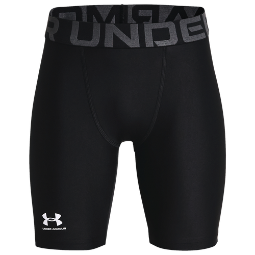 

Boys Under Armour Under Armour HG Armour Shorts - Boys' Grade School Black Size XL