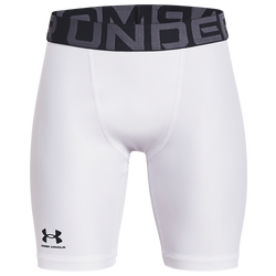 Boys' Grade School - Under Armour HG Armour Shorts - White