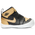 Jordan AJ 1 Crib Bootie  - Boys' Infant Black/Gold