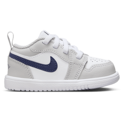Boys' Toddler - Jordan AJ 1 Low  - White/Midnight Navy