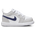 Jordan AJ 1 Low  - Boys' Toddler White/Midnight Navy