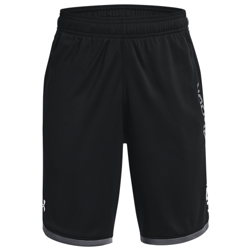 

Under Armour Boys Under Armour Stunt 3 Shorts - Boys' Grade School Black Size L