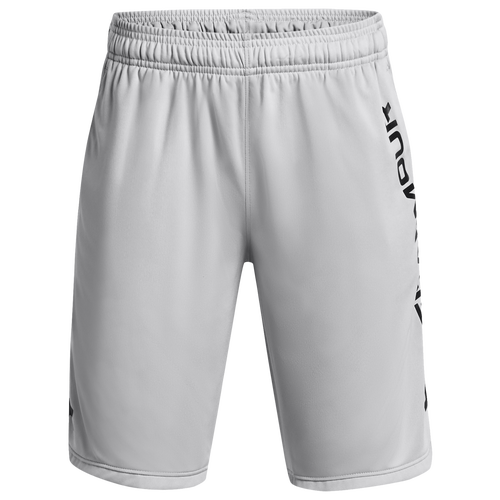 

Boys Under Armour Under Armour Stunt 3.0 Printed Shorts - Boys' Grade School Mod Gray/Black Size XS