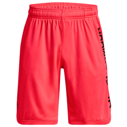 Girls' Grade School - Under Armour Stunt 3.0 Printed Shorts - Beta/Black