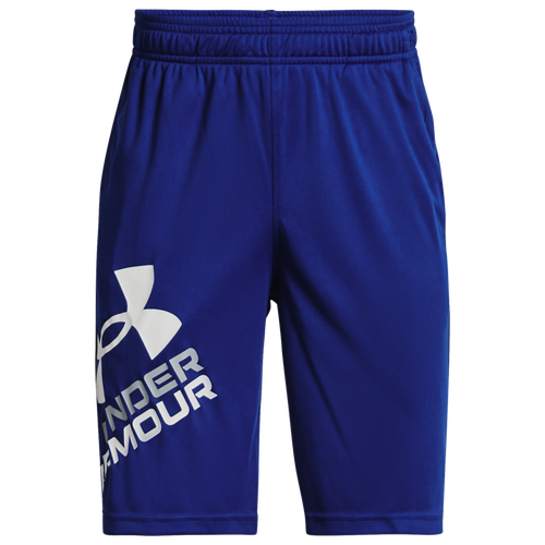 

Boys Under Armour Under Armour Prototype 2.0 Logo Shorts - Boys' Grade School Royal/White Size XS