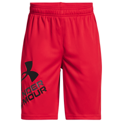 Boys' Grade School - Under Armour Prototype 2.0 Logo Shorts - Black/Red