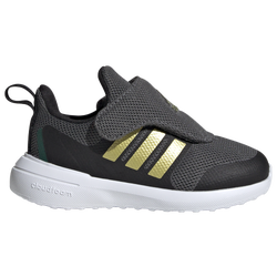 Boys' Toddler - adidas Forta Run 2.0 EL  - White/Black/Gold