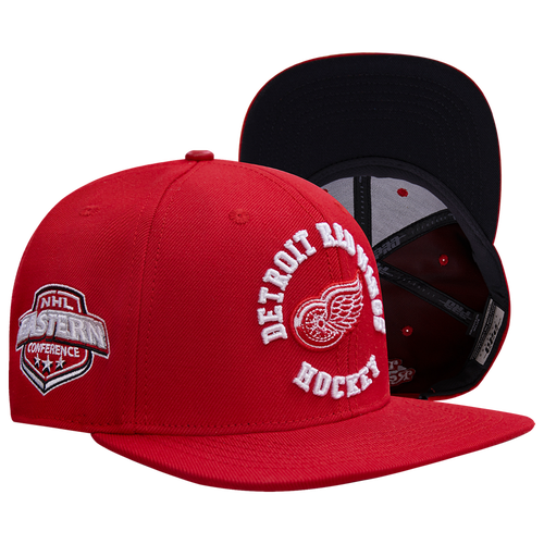 

Pro Standard Mens Pro Standard Red Wings Hybrid Snapback Cap - Mens Red Size One Size