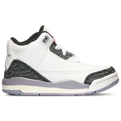 Boys' Toddler - Jordan Retro 3  - White/Red/Grey