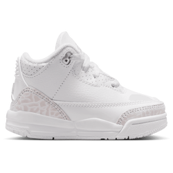 Boys' Toddler - Jordan Retro 3  - Metallic Silver/White/White