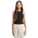 New Balance RIB VEST TANK TOP Rib Vest Tank Top Vest - Girls' Grade School Black/White