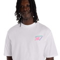 New Balance Classic Tri-Logo Heat Map T-Shirt - New Balance White/Purple