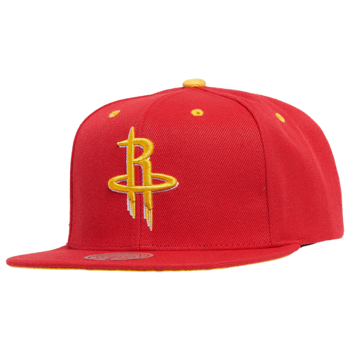 

Mitchell & Ness Mens Mitchell & Ness Rockets Color Flip Snapback - Mens Scarlet Size One Size